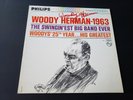 AUTOGRAPHED 1960s MINT-EXC Woody Herman Swingin’est Big Band  COVER ONLY NO LP