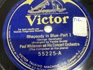 12” Victor 78 RPM Paul Whiteman - Gershwin Rhapsody In Blue 55225 V+ Acoustic