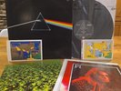 Pink Floyd DARK SIDE OF THE MOON 1975 Vinyl LP 2 Posters, 2 Stickers PLEASE READ