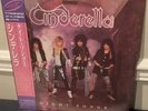Cinderella - Night Songs LP J5 Japan Vinyl Record W/ OBI & insert EX EX
