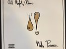 Mike Posner At Night, Alone. Limited Edition White Vinyl LP Record Album