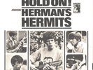 HERMAN'S HERMITS-RARE PROMO ONLY PICTURE SLEEVVE + 45--(HOLD ON )--PS--PIC--SLV