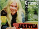 AGNETHA - ROBINSON CRUSOE / SONNY BOY - 45 RPM PIC SLEEVE - GERMANY - VG VINYL