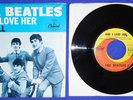 Original Beatles Picture Sleeve 45 RPM vinyl record And I Love Her If I Fell '64