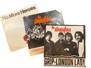 The Stranglers – 1977 Vinyl Bundle  Promo Copies  3 x 45s  Grip, Heroes & More