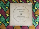 LILI KRAUS MOZART PIANO WORKS LES DISCOPHILES FRANCAIS DF 94 VERY RARE