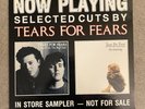 Tears For Fears Now Playing Selected Cuts Lp PROMO 1985 Vinyl Record Vg+ RARE