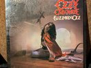 OZZY OSBOURNE BLIZZARD OF OZZ Vinyl LP 1981 1st Press with PROMO Sleeve Stamp