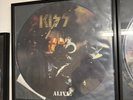 Kiss  Alive  Vinile Picture Disc + Cornice Con Vetro Per Vinile