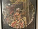 Iron Maiden- Somewhere In Time Picture Disc + Cornice Con Vetro Per Vinile