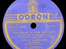 ZARAH LEANDER -SCHWEDISCH- Mina läppar är röda som blod  78rpm  Schellack S9223