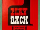 Play Bach 1967 Concert Poster org KonzertPlakat Jaques Loussier Christian Garros