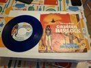 Raro Vinile Blu 33 giri CAPITAN HARLOCK Sigla Cartone TV I CORSARI DELLE STELLE