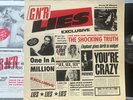 Guns N Roses Lies - Nude Inner Sleeve - Geffen First Press GNR Vinyl LP 1988 EX