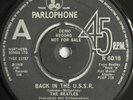 THE BEATLES -Back In The U.S.S.R.- Very Rare Original UK Promo 7” (Vinyl Record)