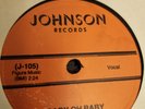 The Shells on Johnson 78 RPM Jukebox Vinyl Repro Reissue Record