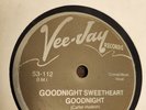THE SPANIALS On Vee-Jay 78 RPM Jukebox Vinyl Repro Reissue Record