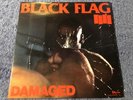 Black Flag Damaged 1981 Unicorn SST 1st Press w Anti Parent Sticker Punk LP EX