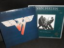 Van Halen vinyl LP x2 VH II 1979 & Women And Children First 1980 PROMO w/POSTER