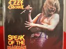 OZZY OSBOURNE - SPEAK OF THE MADMAN LIVE LP - GLASCOW 1982 - NEW
