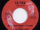 Modern Soul Funk 45 L.S. MOVEMENT BAND Move Everything You Got LA/VEG HEAR e