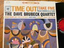 DAVE BRUBECK QUARTET TIME OUT TAKE FIVE EX LP ORIG. COLUMBIA 1961 6 EYE STEREO
