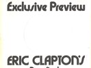 ERIC CLAPTON-PROMO DIE-CUT TITLE SLEEVE + PROMO 45-(BELL BOTTOM BLUES)--PS--PIC-