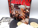 Scorpions ‎– World Wide Live Japan LP OBI VINYL EMI ‎– EMS-67178 79 w/POSTER