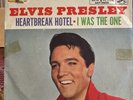 ELVIS PRESLEY 45 RPM HEARTBREAK HOTEL / I Was The One 447-0605 GSS ‘71 Red Label