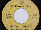 Northern Soul 45 INTERNATIONALS Beautiful Philosophy D'AR HEAR e