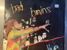 Bad Brains - Live LP Vinyl Record (US) - SST 160 1st press EX/EX