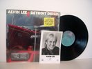 ALVIN LEE Detroit Diesel LP + PROMO PHOTO 1986 21 RECORDS 90517 Ten Years After
