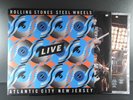 rolling stones 4 lp steel wheels live, atlantic city, foc, ois, nm top