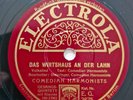 78 RPM Comedian Harmonists - Das Wirtshaus an der Lahn - Shellac E. G. 2875