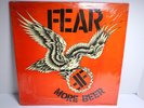 1985 Fear More Beer LP Record Enigma Restless 72039-1 NM in Shrink w/Insert