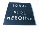 LORDE 'PURE HEROINE' LP EU UNIVERSAL MUSIC NZ 2013 GATEFOLD BOOKLET