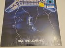 Metallica Ride the Lightning Electric Blue Vinyl Limited Edition Exclusive LP 1…