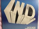 I.N.D.    INTO NEW DIMENSIONS   ERECT RECORDS WITH RARE b/w BAND PHOTO