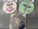Motley Crue Rare Vinyl Single Picture Discs Dr Feelgood Without You Kickstart