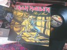 IRON MAIDEN -    Piece Of Mind,     RARE ORIGINAL 1983 UK LP + insert / inner