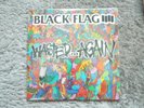 RARE PUNK ROCK-SST RECORDS 166-BLACK FLAG-WASTED AGAIN-LP-SEALED-(HENRY ROLLINS)
