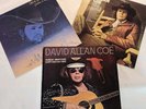 Set of 3 David Allan Coe LP Human Emotions Once Upon A Rhyme Castles In The Sand