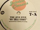 THE JIVE FIVE/SPANIELS On RHINO 78 RPM Jukebox Vinyl Repro Reissue Record