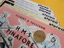 HMV ASD White/Gold WG ED1 STEREO Gilbert & Sullivan Operettas Sargent 5 Titles