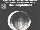 TEMPTATIONS--PICTURE SLEEVE + 45--(BALL OF CONFUSION)--PS--PIC--SLV