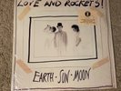 Love and Rockets Earth Sun Moon LP 1987 Big Time Records 6058-1-B Vinyl is EX