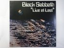 Black Sabbath Live At Last. Nems SP25-5009 Japan  VINYL LP