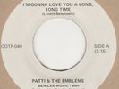 Patti & The Emblems I'm Gonna Love You A Long Long Time OOTP 049 Soul Northern M