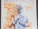 Megadeth Autographed Orange Final Album Vinyl LP #563/659 JSA Verified