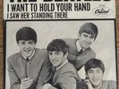 Beatles I Want To Hold Your Hand Capitol 5112 45rpm W/PS 1st Press Walter Hofer